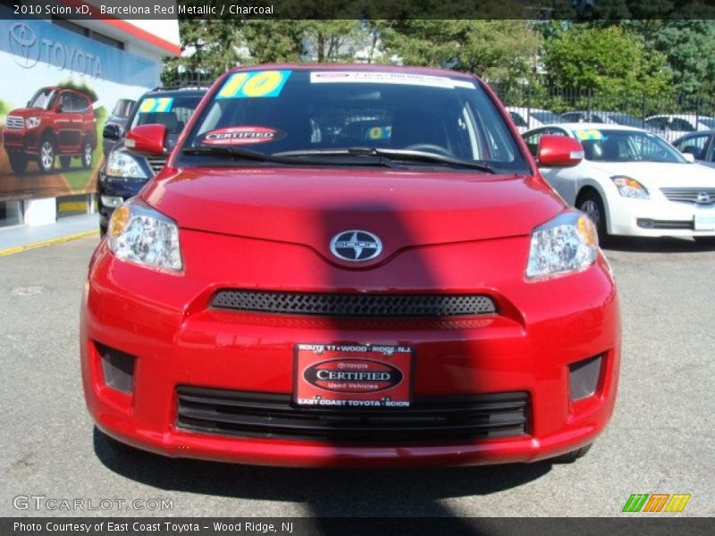 Barcelona Red Metallic / Charcoal 2010 Scion xD