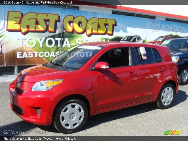 Barcelona Red Metallic / Charcoal 2010 Scion xD