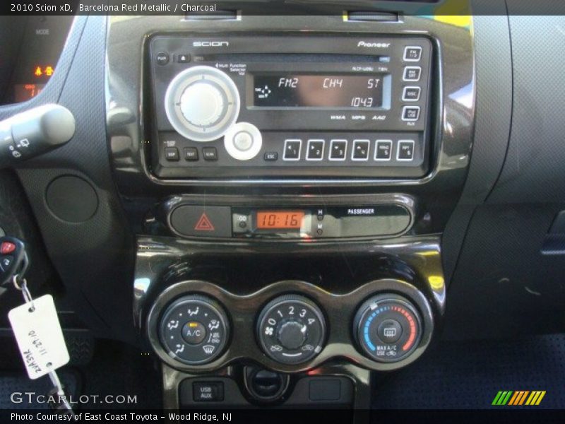 Barcelona Red Metallic / Charcoal 2010 Scion xD