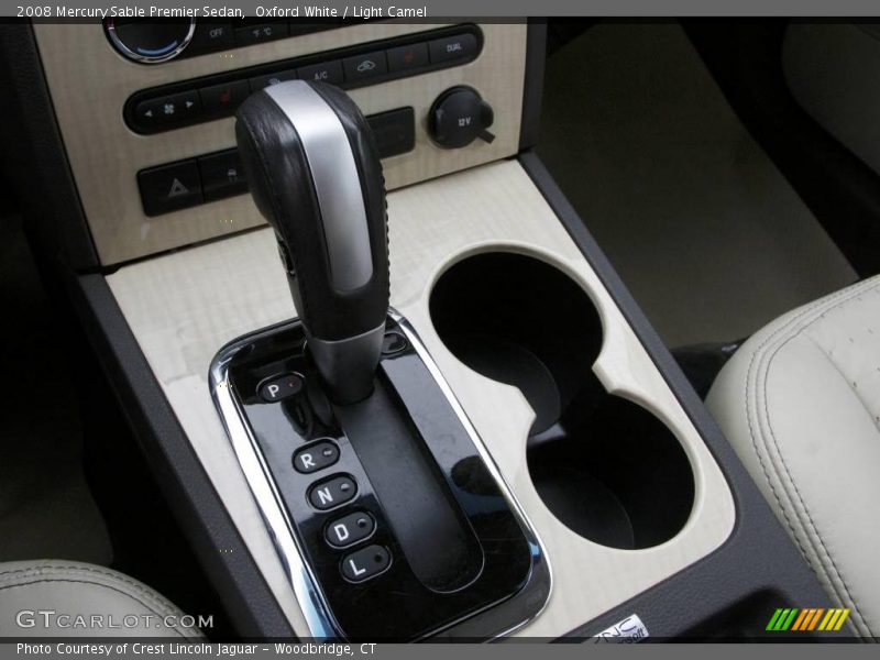 Oxford White / Light Camel 2008 Mercury Sable Premier Sedan