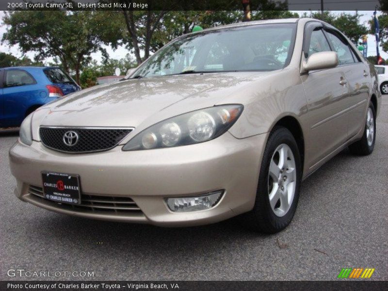 Desert Sand Mica / Beige 2006 Toyota Camry SE