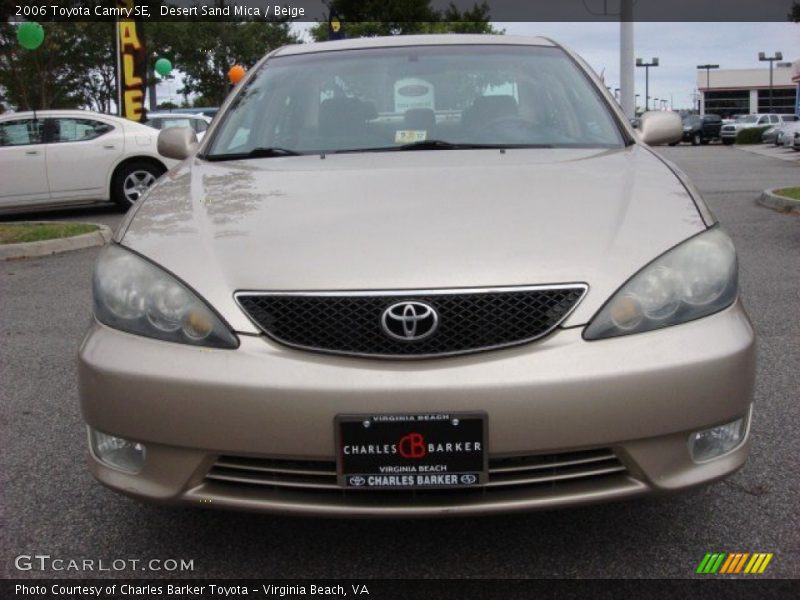 Desert Sand Mica / Beige 2006 Toyota Camry SE