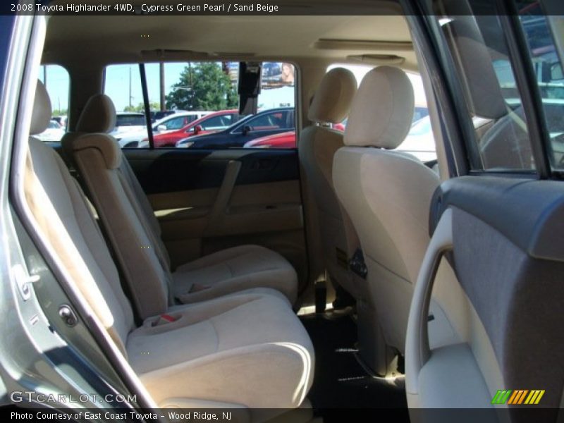 Cypress Green Pearl / Sand Beige 2008 Toyota Highlander 4WD