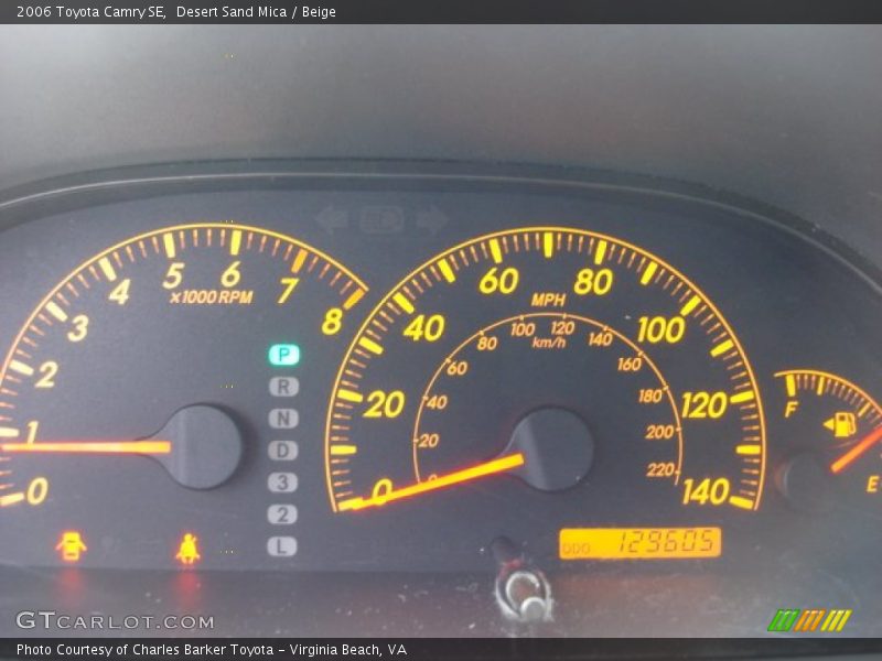 Desert Sand Mica / Beige 2006 Toyota Camry SE