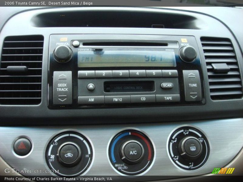 Desert Sand Mica / Beige 2006 Toyota Camry SE