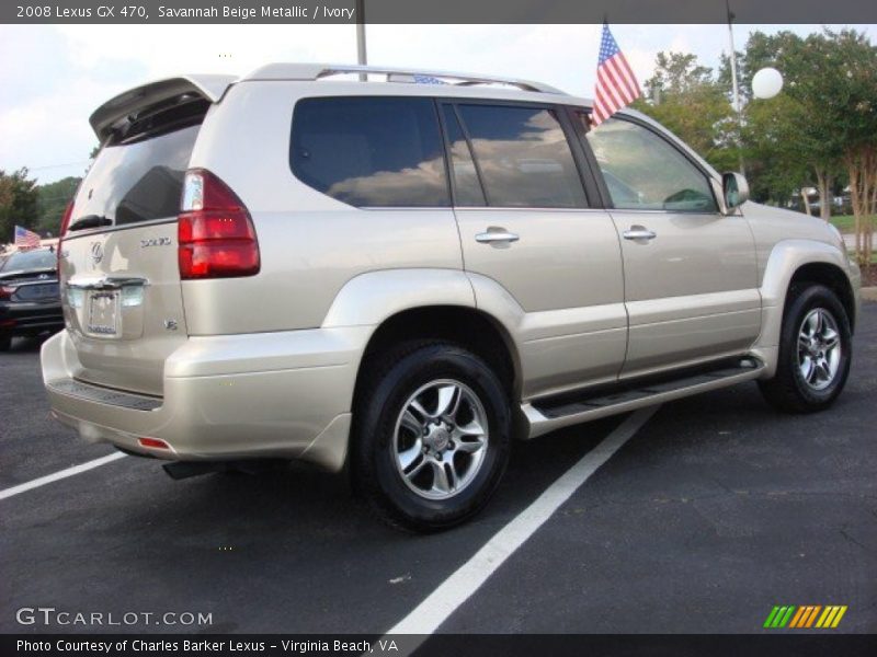 Savannah Beige Metallic / Ivory 2008 Lexus GX 470