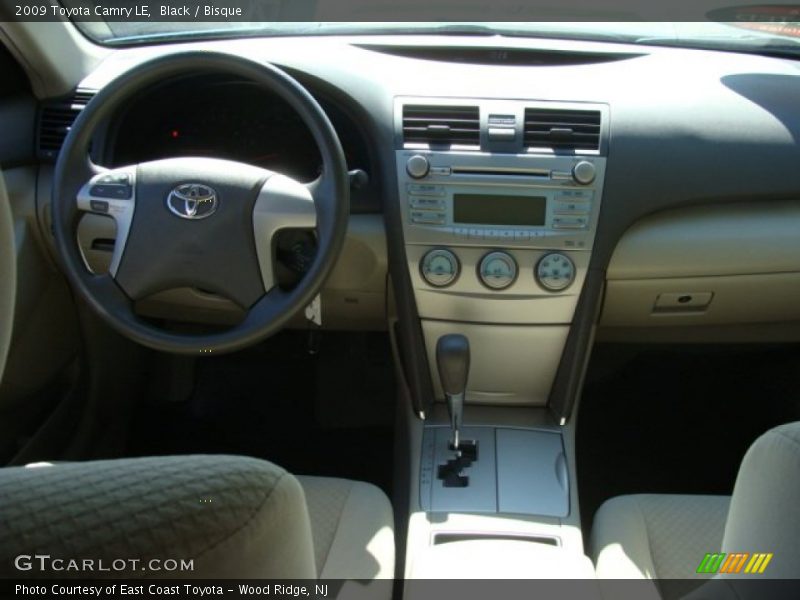 Black / Bisque 2009 Toyota Camry LE