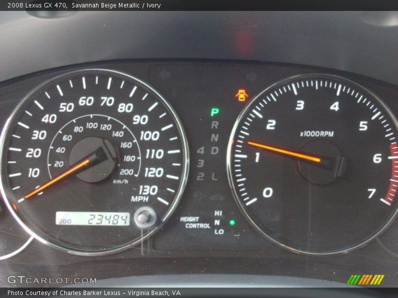 Savannah Beige Metallic / Ivory 2008 Lexus GX 470