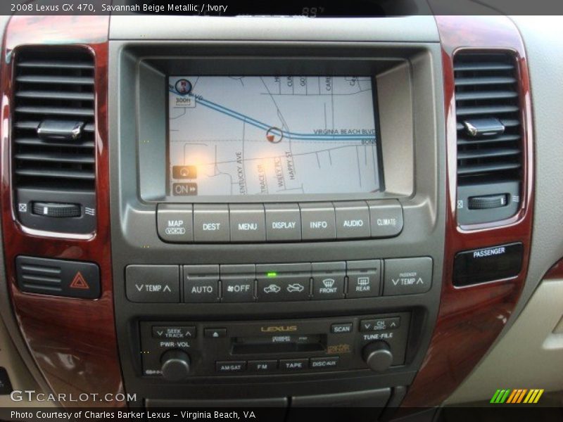 Savannah Beige Metallic / Ivory 2008 Lexus GX 470