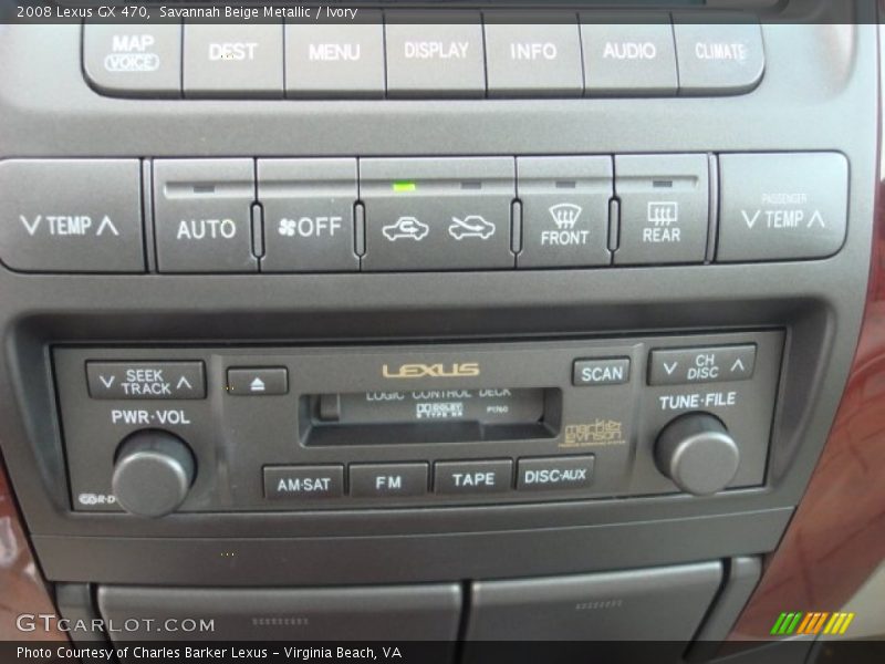 Savannah Beige Metallic / Ivory 2008 Lexus GX 470