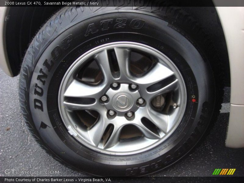 Savannah Beige Metallic / Ivory 2008 Lexus GX 470