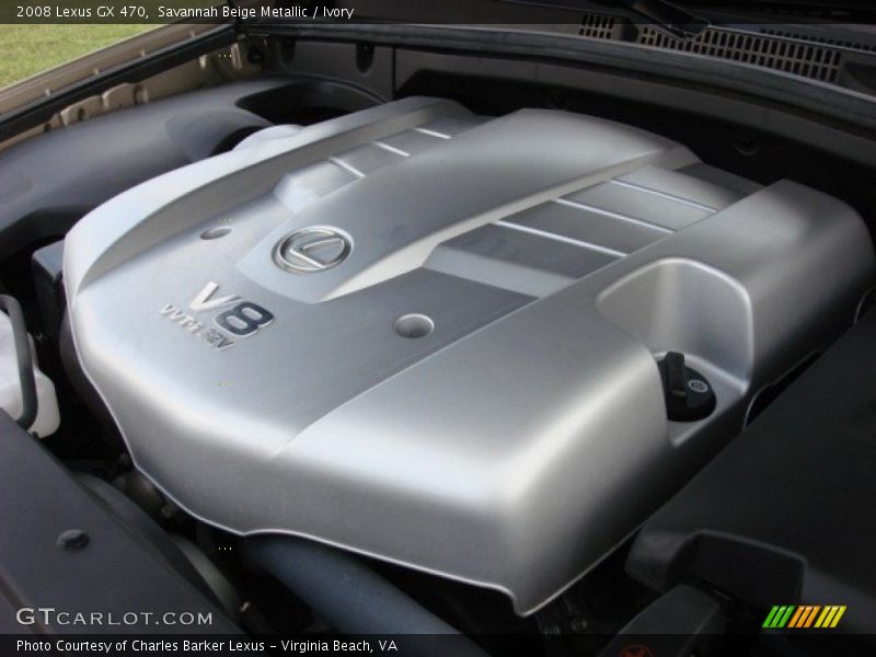 Savannah Beige Metallic / Ivory 2008 Lexus GX 470