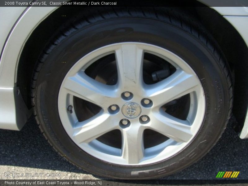 Classic Silver Metallic / Dark Charcoal 2008 Toyota Camry SE