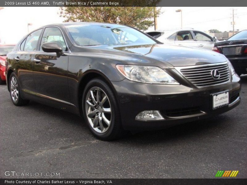 Truffle Brown Mica / Cashmere Beige 2009 Lexus LS 460 AWD