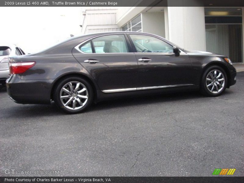 Truffle Brown Mica / Cashmere Beige 2009 Lexus LS 460 AWD