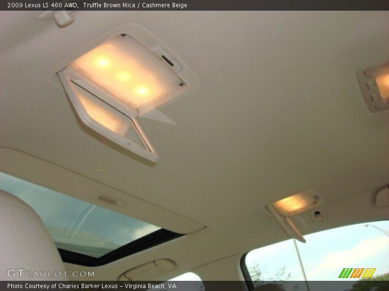 Truffle Brown Mica / Cashmere Beige 2009 Lexus LS 460 AWD