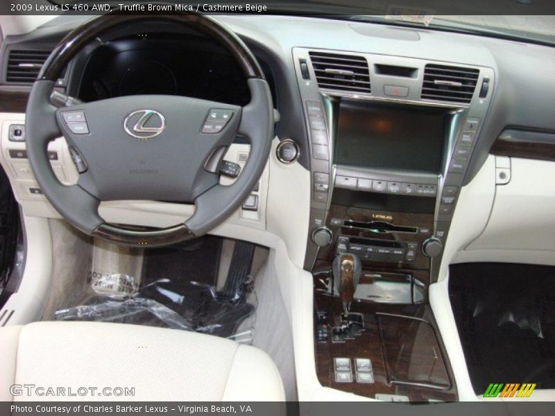 Truffle Brown Mica / Cashmere Beige 2009 Lexus LS 460 AWD