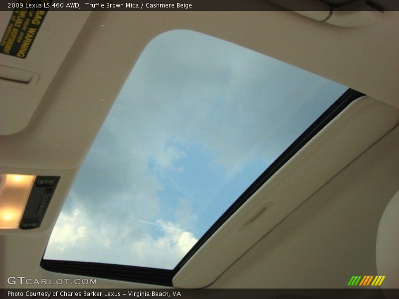 Truffle Brown Mica / Cashmere Beige 2009 Lexus LS 460 AWD