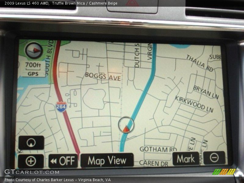 Truffle Brown Mica / Cashmere Beige 2009 Lexus LS 460 AWD