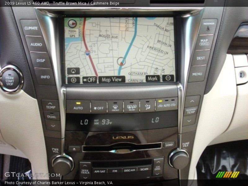 Truffle Brown Mica / Cashmere Beige 2009 Lexus LS 460 AWD