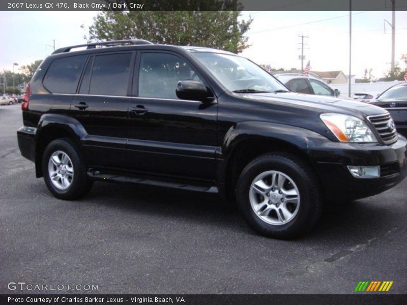 Black Onyx / Dark Gray 2007 Lexus GX 470