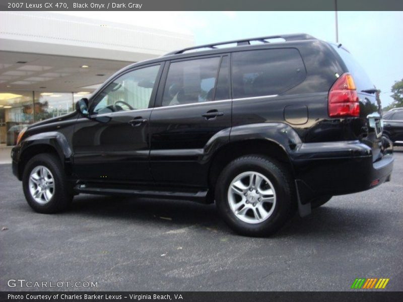 Black Onyx / Dark Gray 2007 Lexus GX 470