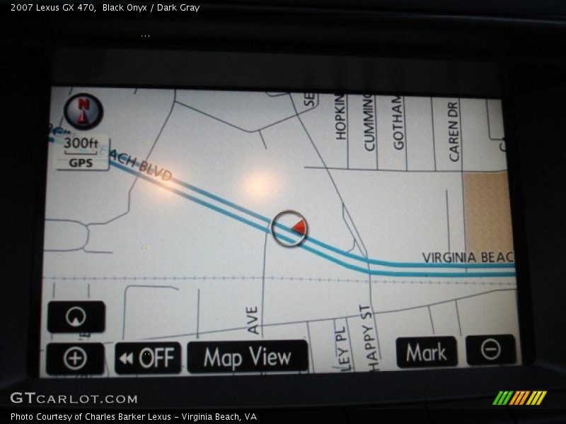 Black Onyx / Dark Gray 2007 Lexus GX 470