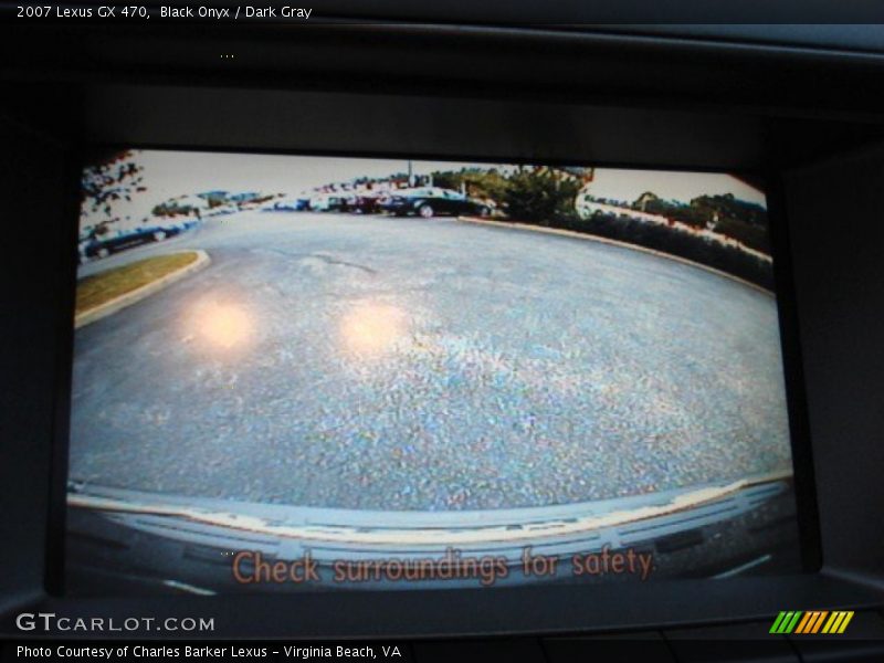 Black Onyx / Dark Gray 2007 Lexus GX 470