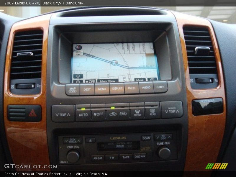 Black Onyx / Dark Gray 2007 Lexus GX 470