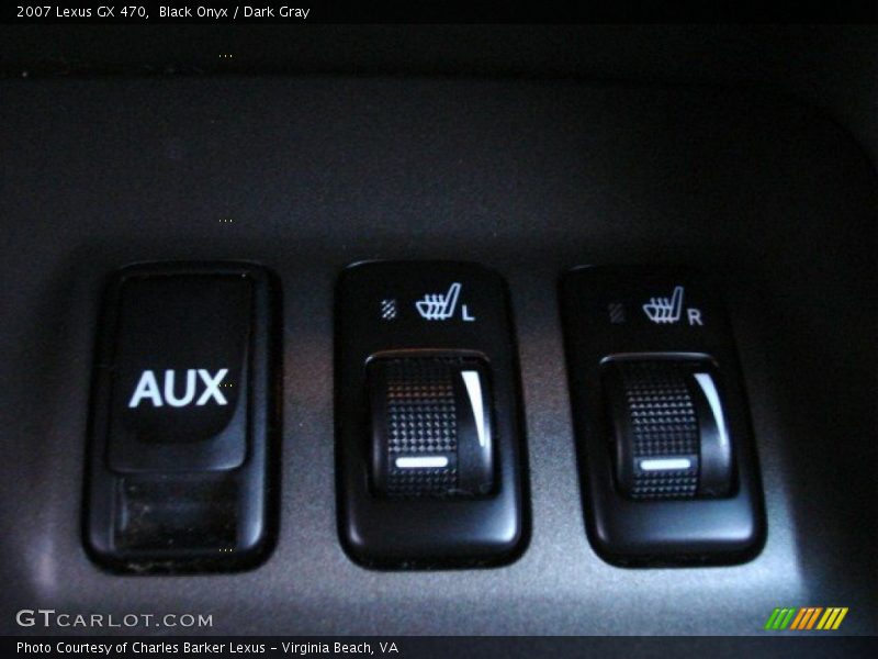 Black Onyx / Dark Gray 2007 Lexus GX 470