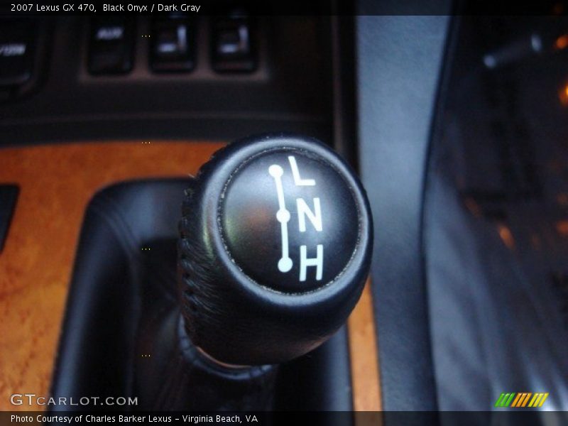 Black Onyx / Dark Gray 2007 Lexus GX 470