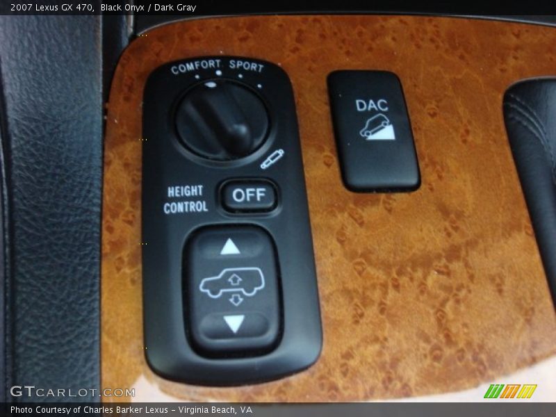 Black Onyx / Dark Gray 2007 Lexus GX 470
