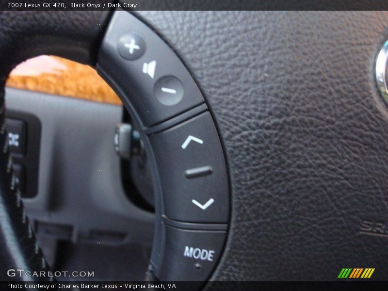 Black Onyx / Dark Gray 2007 Lexus GX 470