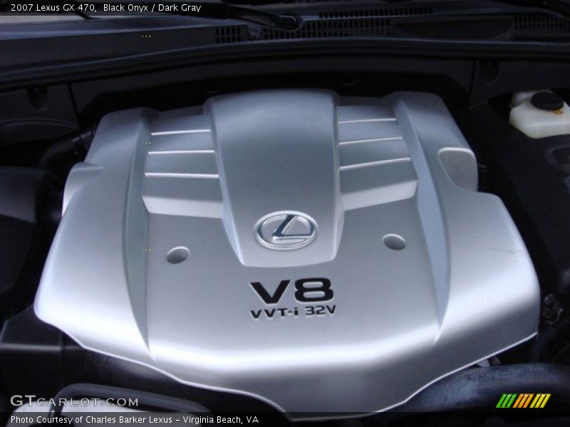 Black Onyx / Dark Gray 2007 Lexus GX 470