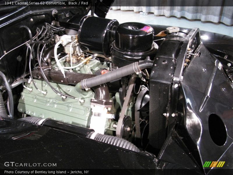 Black / Red 1941 Cadillac Series 62 Convertible