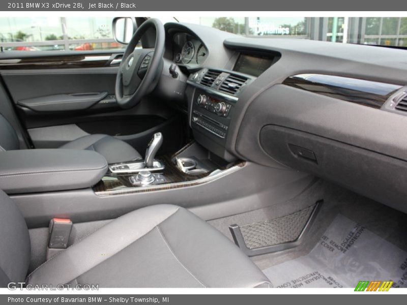 Jet Black / Black 2011 BMW X3 xDrive 28i