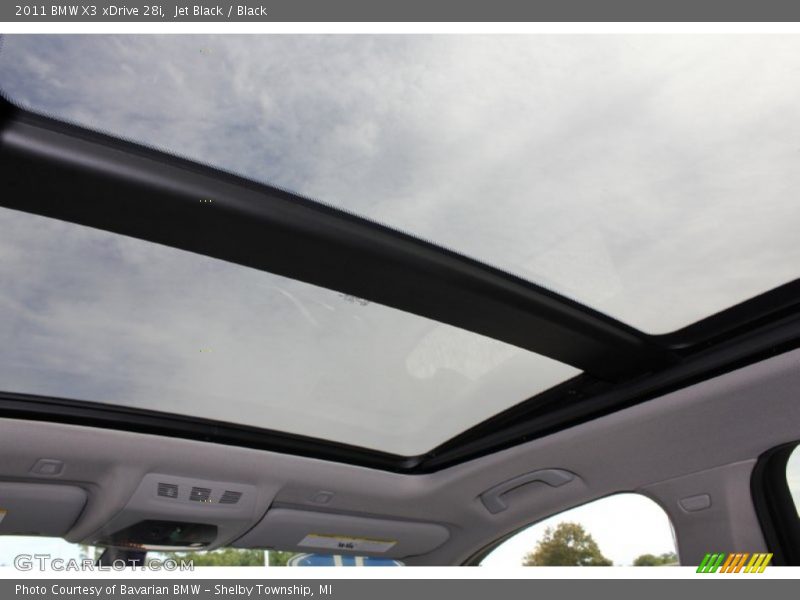 Jet Black / Black 2011 BMW X3 xDrive 28i