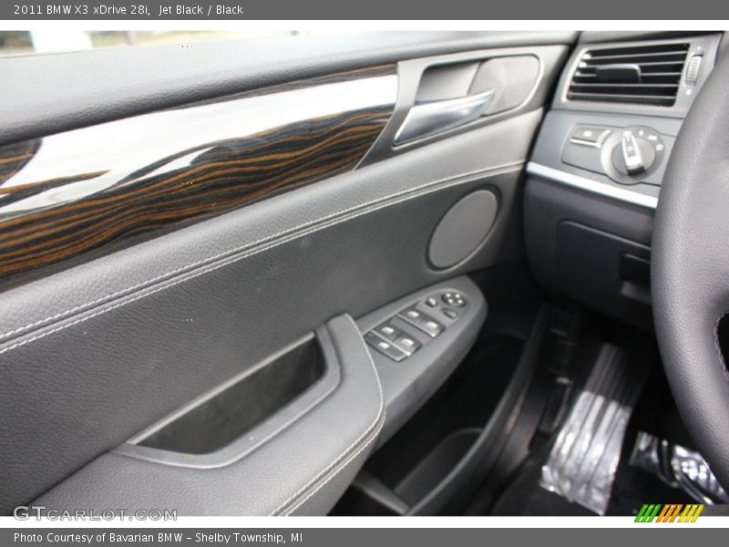 Jet Black / Black 2011 BMW X3 xDrive 28i