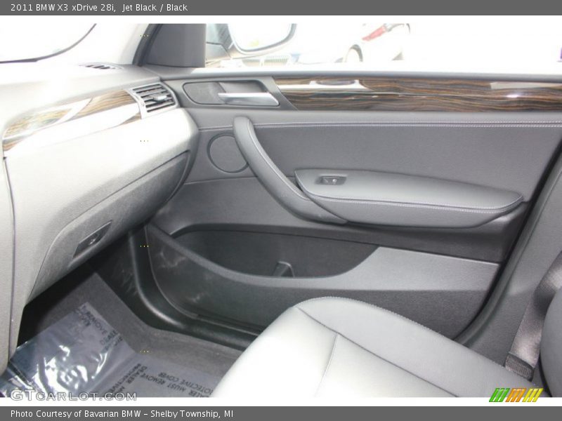 Jet Black / Black 2011 BMW X3 xDrive 28i