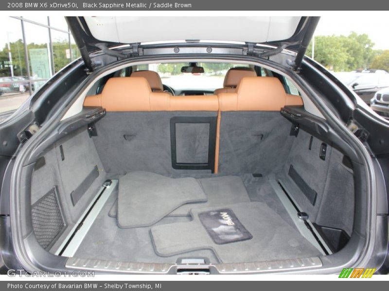  2008 X6 xDrive50i Trunk