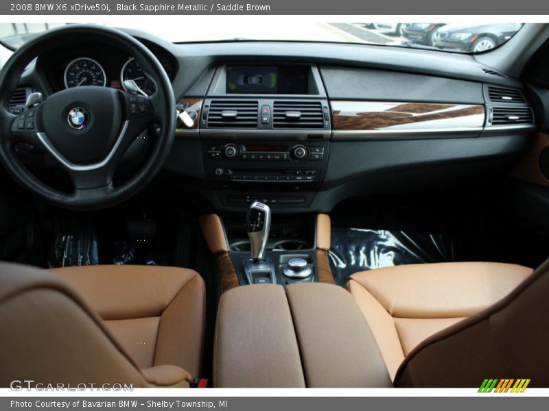Dashboard of 2008 X6 xDrive50i