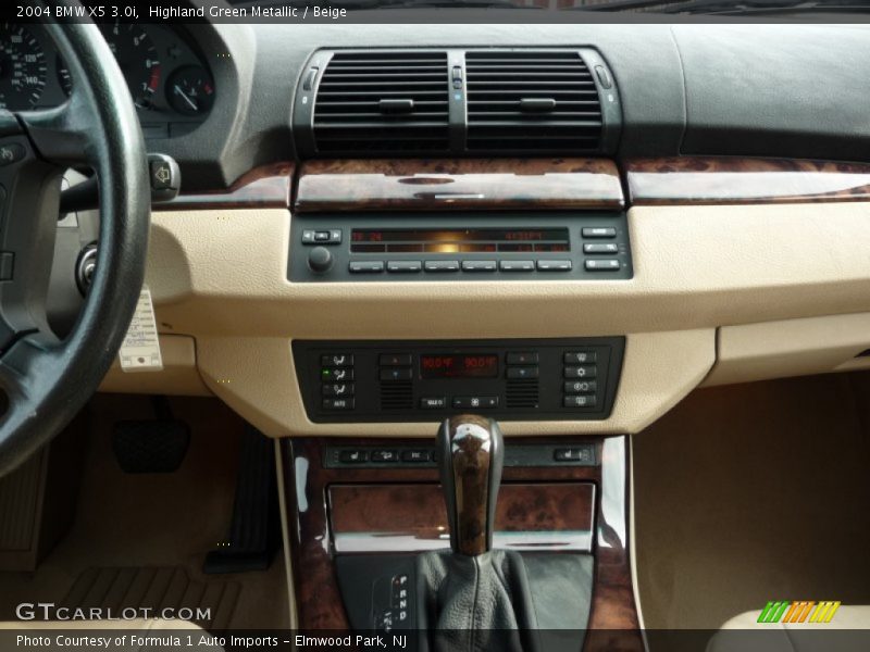 Highland Green Metallic / Beige 2004 BMW X5 3.0i