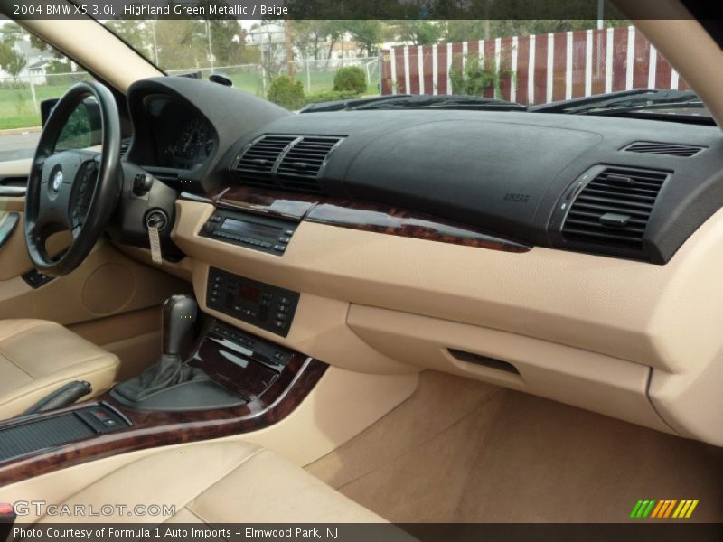 Highland Green Metallic / Beige 2004 BMW X5 3.0i