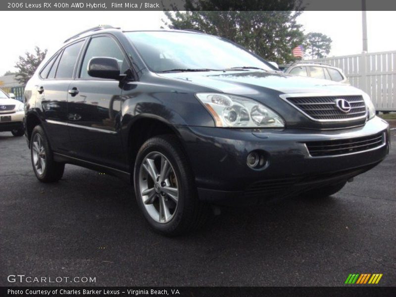 Flint Mica / Black 2006 Lexus RX 400h AWD Hybrid