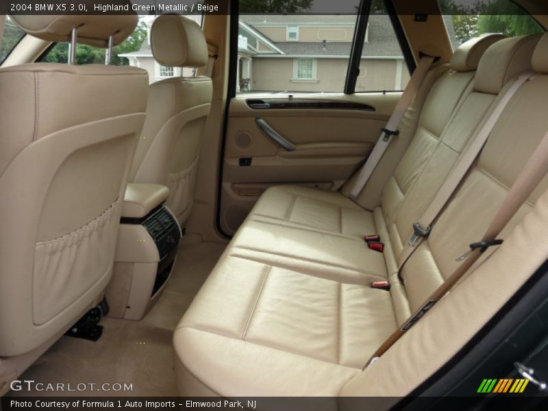 Highland Green Metallic / Beige 2004 BMW X5 3.0i