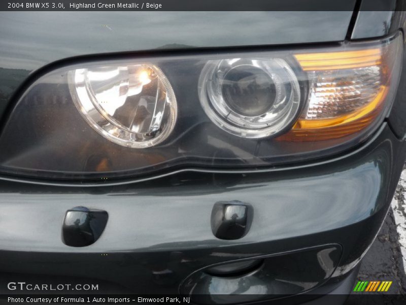 Highland Green Metallic / Beige 2004 BMW X5 3.0i
