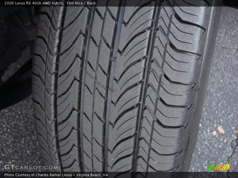 Flint Mica / Black 2006 Lexus RX 400h AWD Hybrid