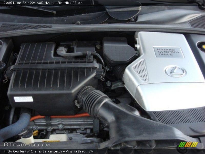 Flint Mica / Black 2006 Lexus RX 400h AWD Hybrid