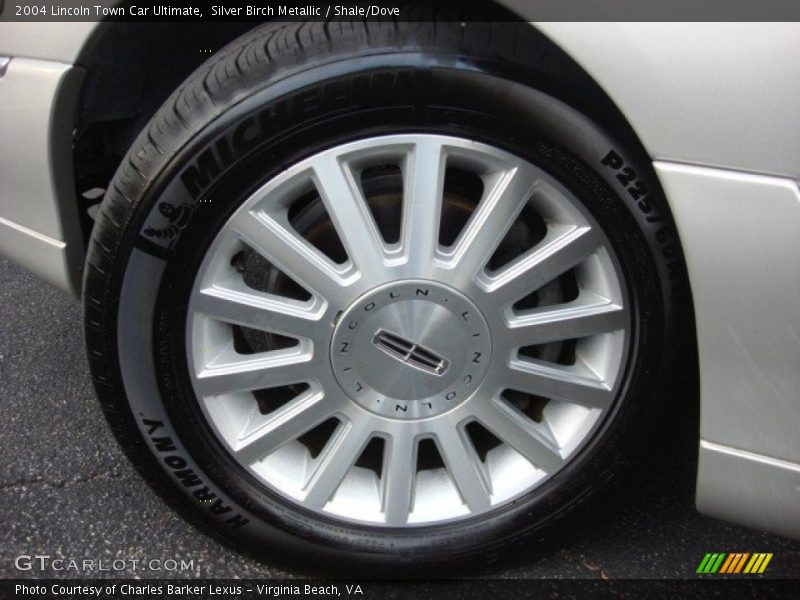Silver Birch Metallic / Shale/Dove 2004 Lincoln Town Car Ultimate