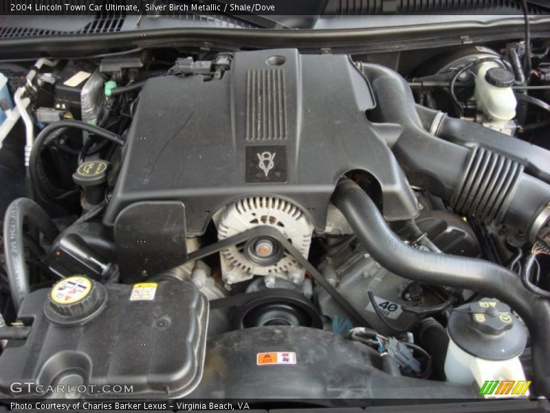 Silver Birch Metallic / Shale/Dove 2004 Lincoln Town Car Ultimate